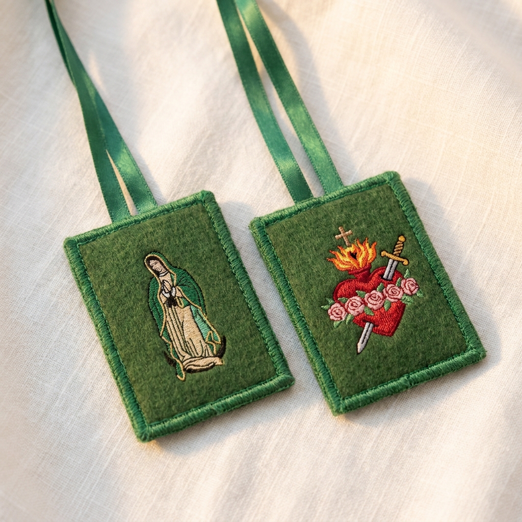 Escapulário Verde do Imaculado Coração de Maria - hero