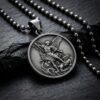 Medalha de São Miguel Arcanjo Aço Inox - hero