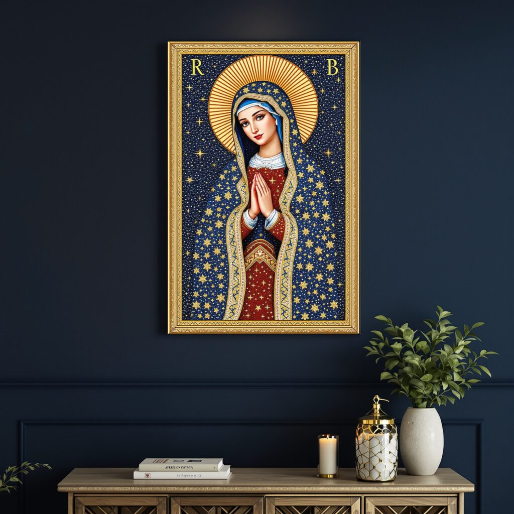 Quadro Nossa Senhora Aparecida 180x100cm