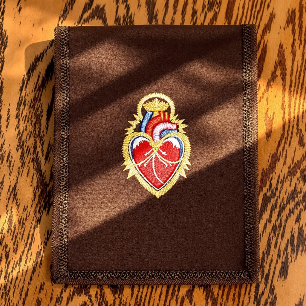 Escapulário Marrom Nossa Senhora do Carmo Original