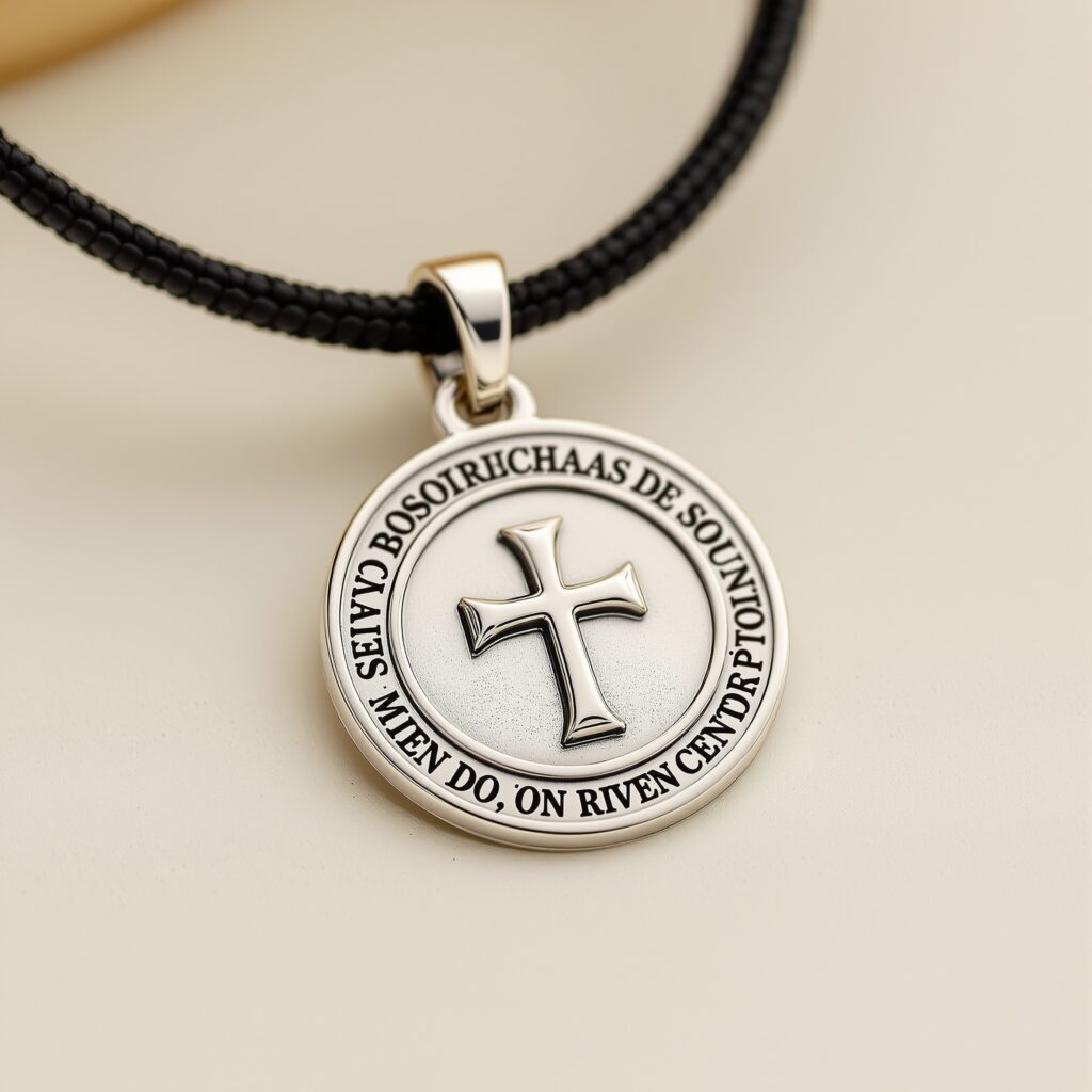 Medalha de São Bento em Prata 925