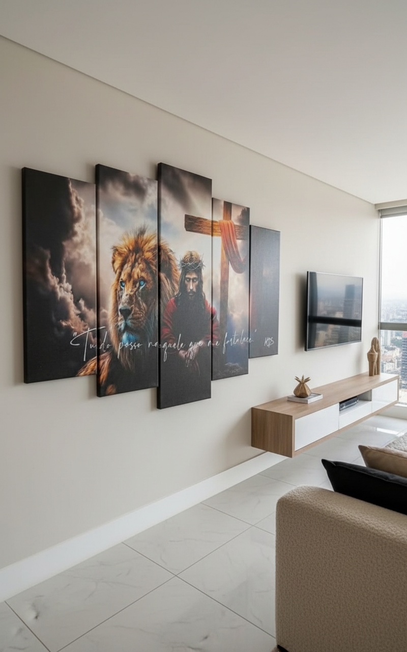 200cm — maior que TV de 75 polegadas