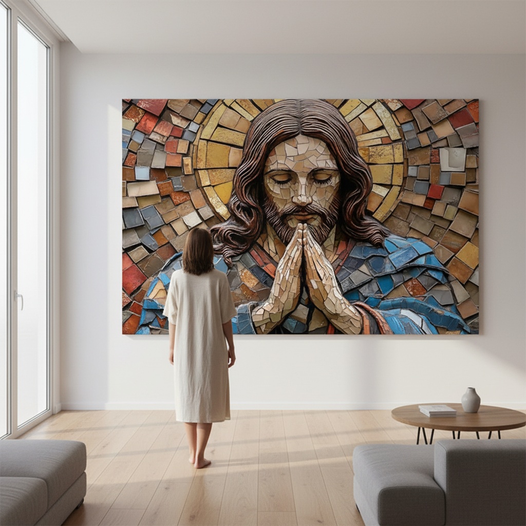 Quadro 180x100cm em escala humana