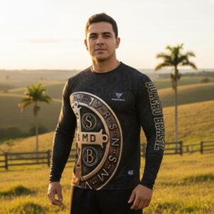 Alternative view of COMPRE 1 LEVE 3 — Camiseta Térmica Manga Longa Medalha São Bento